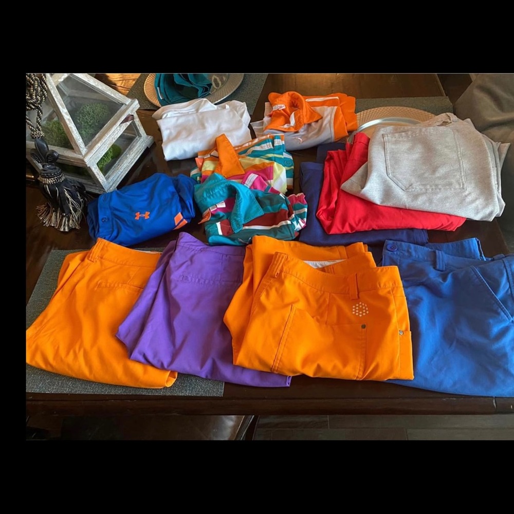 Men’s golf clothing